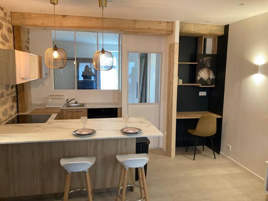 Appartement Centre Ville Quimper Avec Terrasse Eksteriør billede